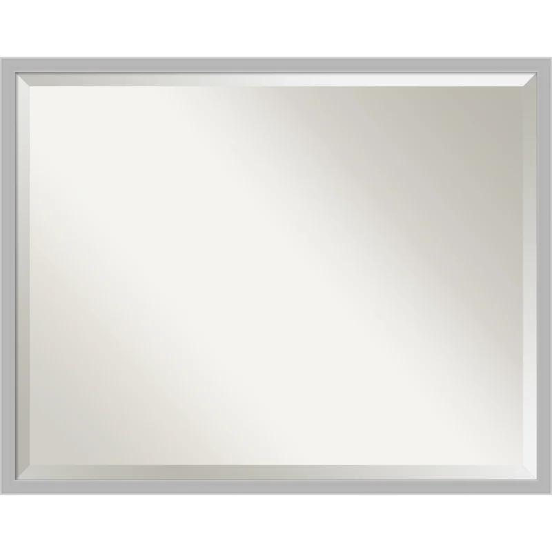Hera Chrome Polished 23"x29" Bathroom Vanity Wall Mirror