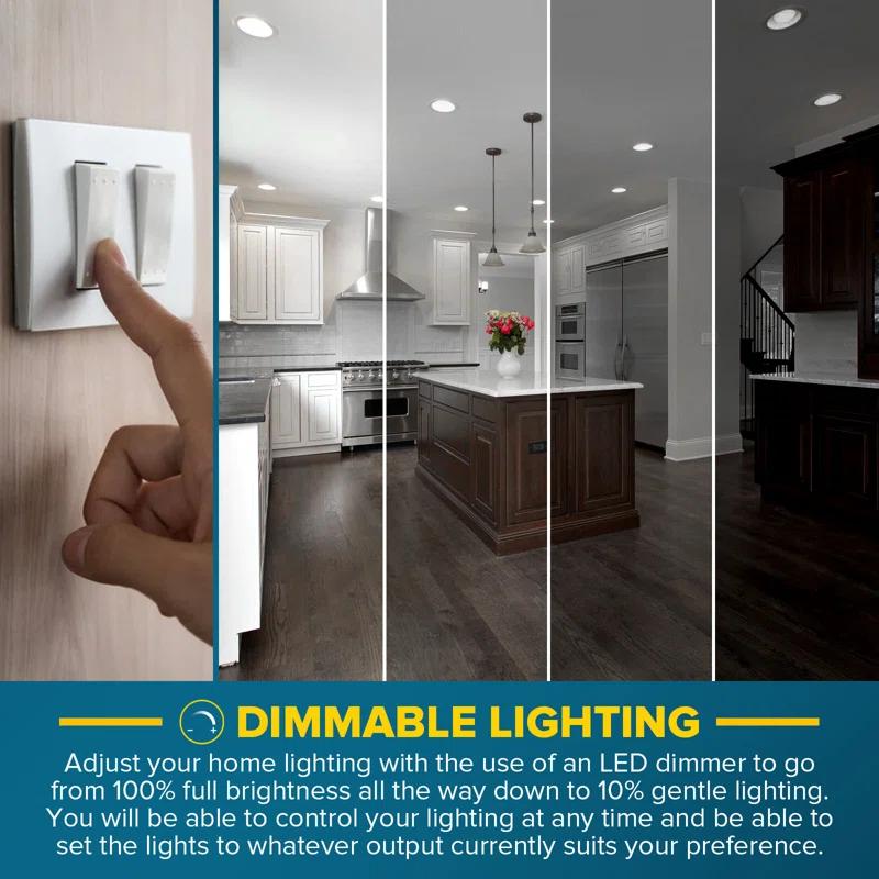 85 Watt Equivalent BR40 E26/Medium (Standard) Dimmable LED Bulb