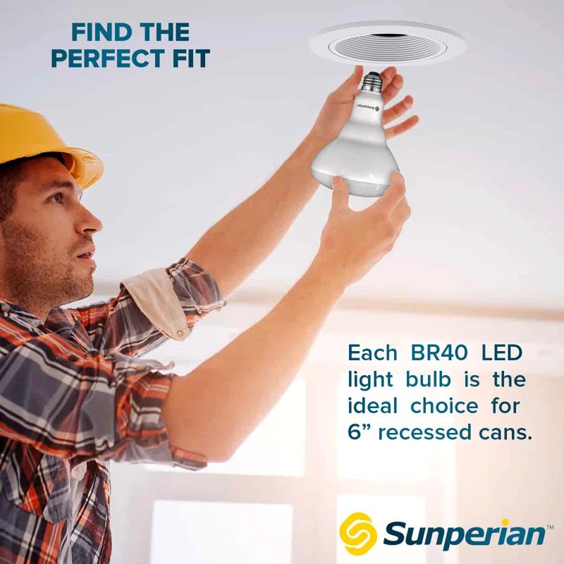 85 Watt Equivalent BR40 E26/Medium (Standard) Dimmable LED Bulb