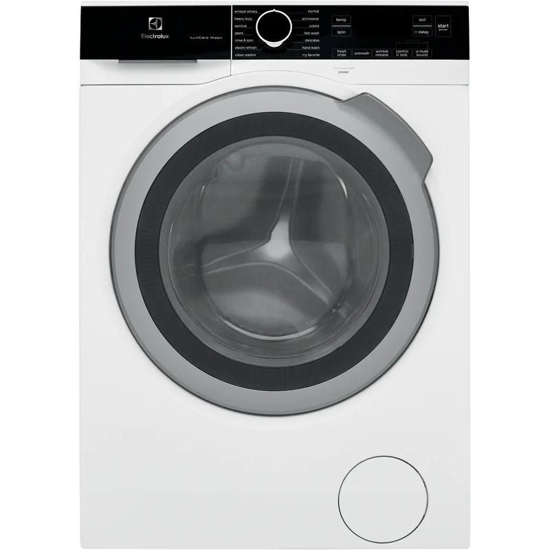 White 2.4 Cu. Ft. High Efficiency Front Load Washer with Steam