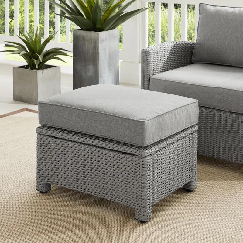 Lawson Wicker Outdoor Ottoman
