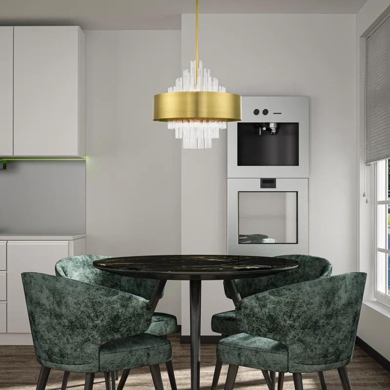 8 - Light Drum Chandelier