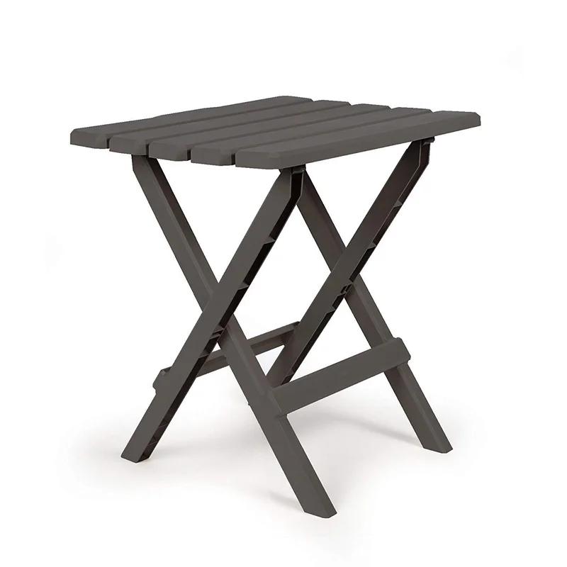 Charcoal Adirondack 19.5'' Foldable Outdoor Side Table