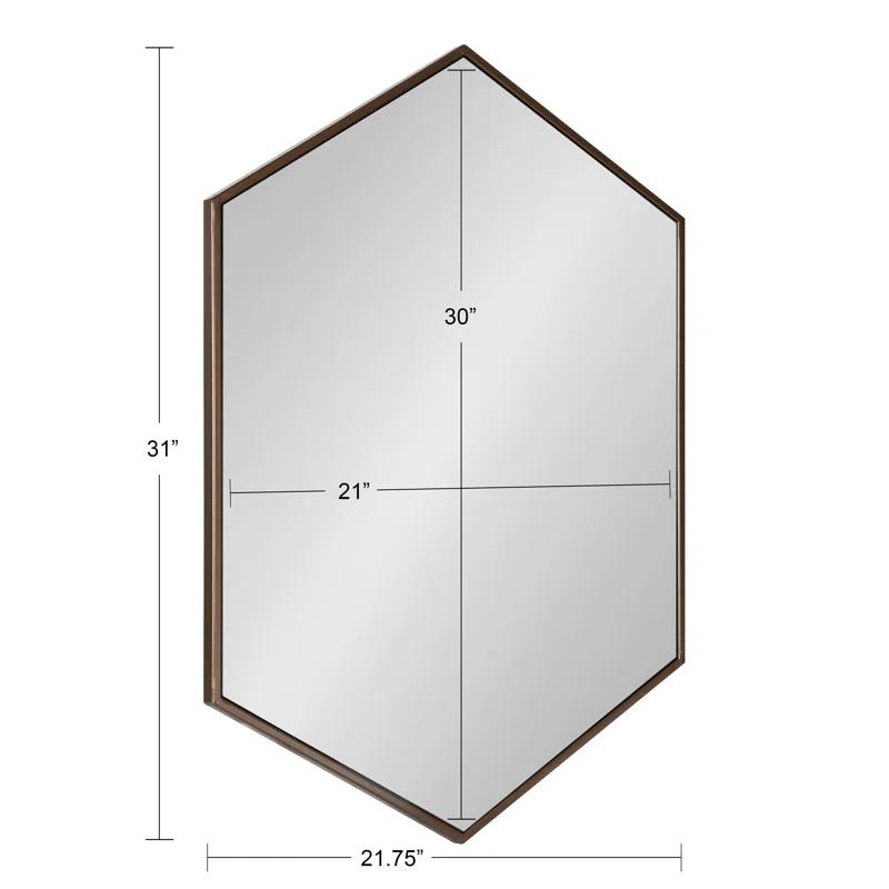 Breckler Metal Flat Mirror