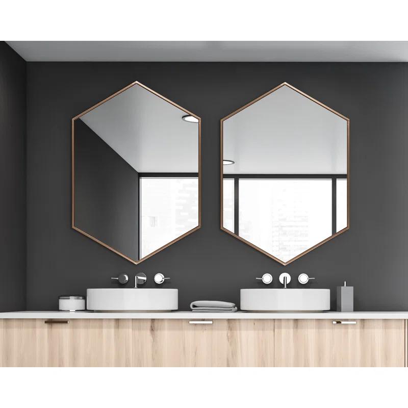 Breckler Metal Flat Mirror