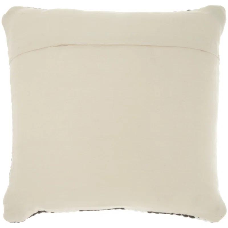 Geometric Cotton Throw Pillow