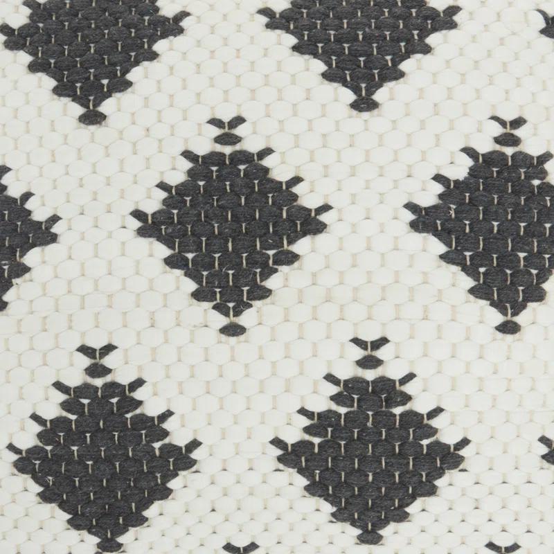 Geometric Cotton Throw Pillow