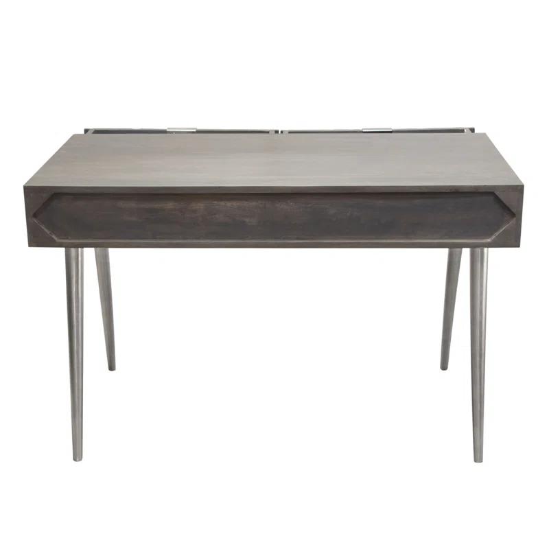 Petra Solid Wood Top Writing Desk