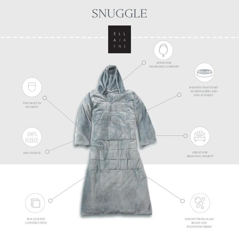 Ella Jayne Home Wearable Weighted Snuggle Blanket
