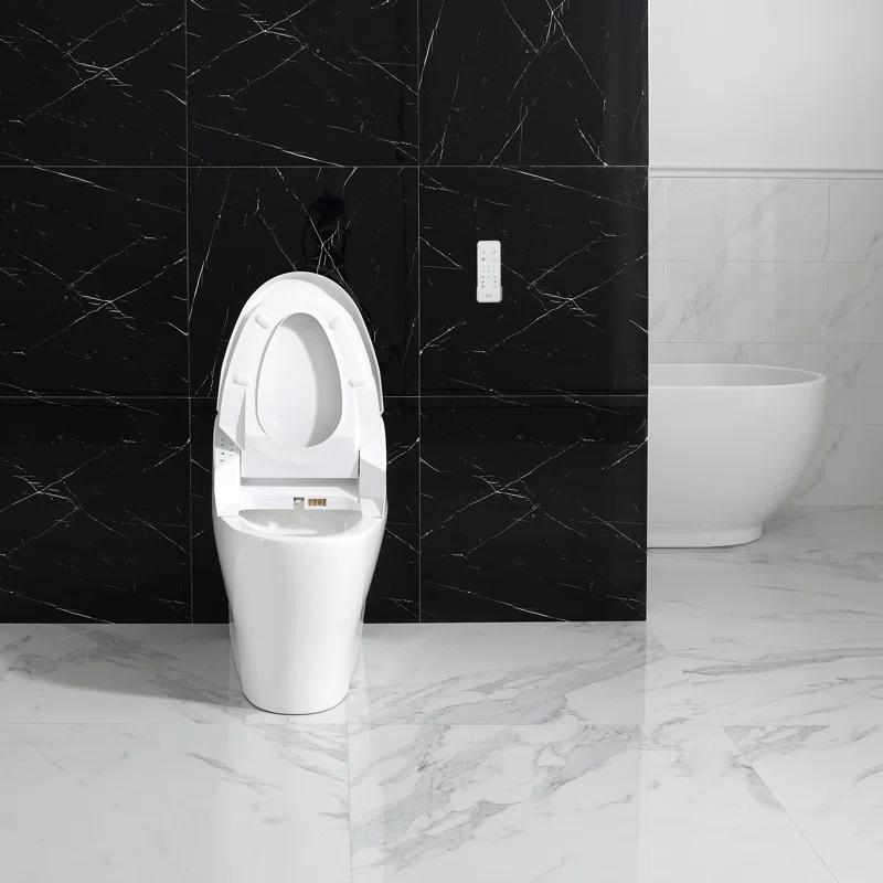 Ove Decors Virtuoso Tank Smart Toilet 1.28 GPF Elongated Bidet Toilet (Seat Included)