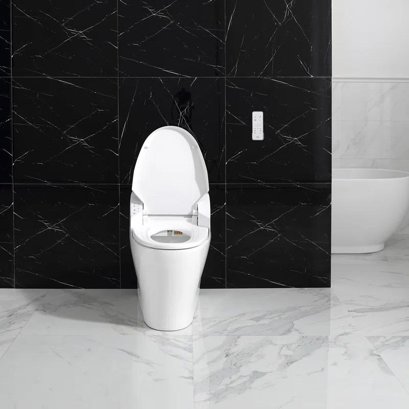 Ove Decors Virtuoso Tank Smart Toilet 1.28 GPF Elongated Bidet Toilet (Seat Included)