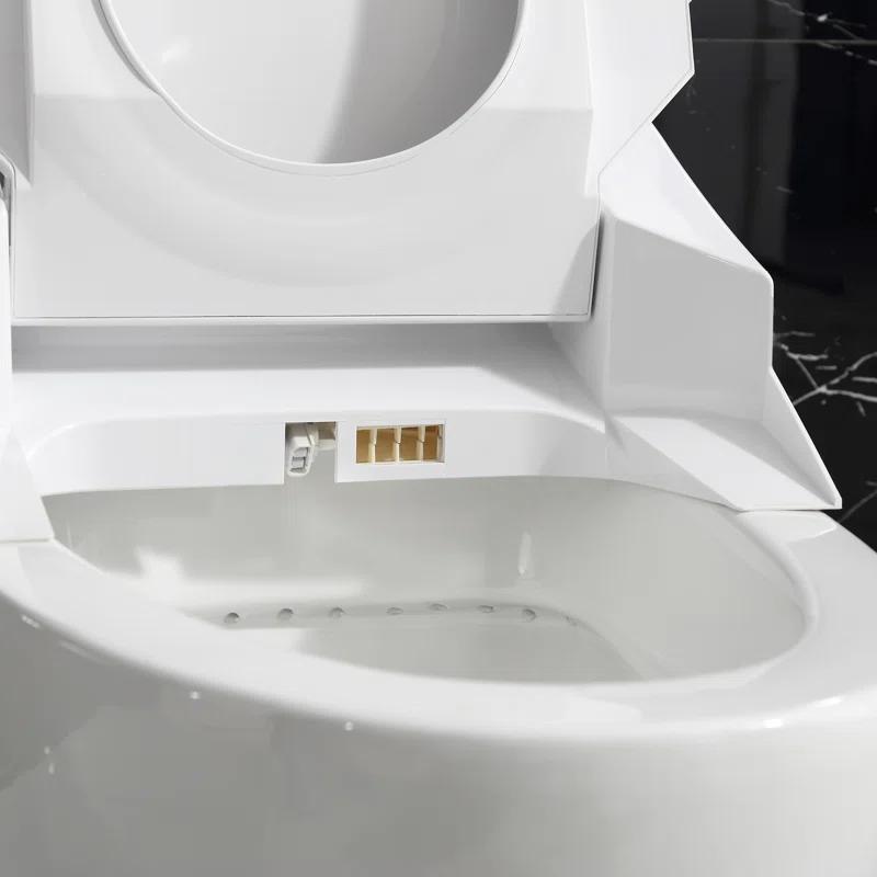 Ove Decors Virtuoso Tank Smart Toilet 1.28 GPF Elongated Bidet Toilet (Seat Included)