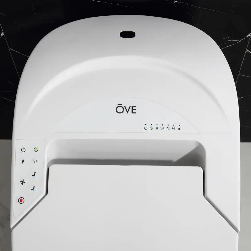 Ove Decors Virtuoso Tank Smart Toilet 1.28 GPF Elongated Bidet Toilet (Seat Included)