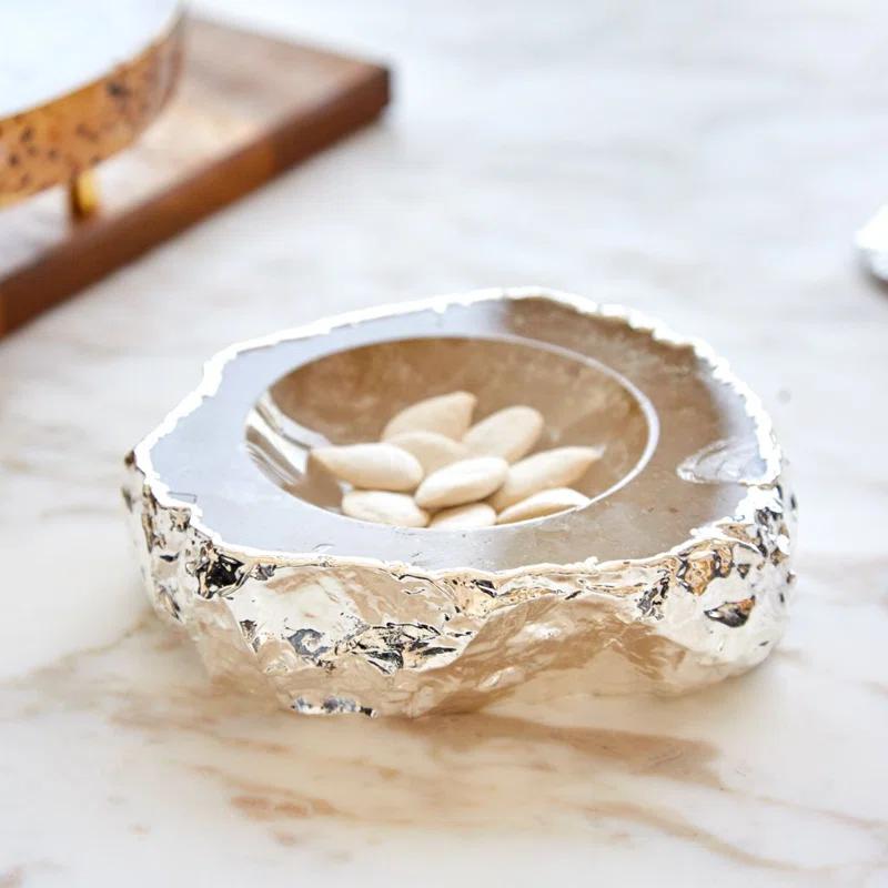 ANNA New York Gemstones Handmade Crystal Decorative Bowl 1