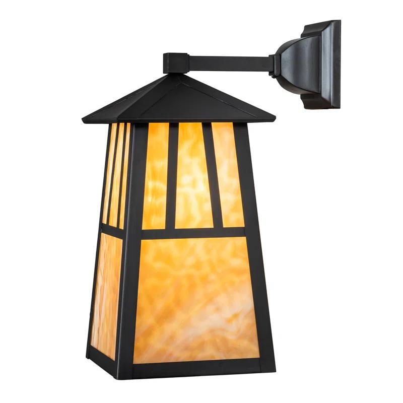 Craftsman Solid Brass Armed Sconce