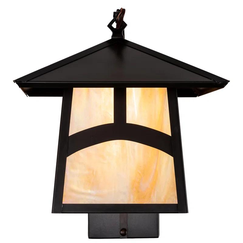 Meyda Lighting Stillwater Solid Brass Armed Sconce