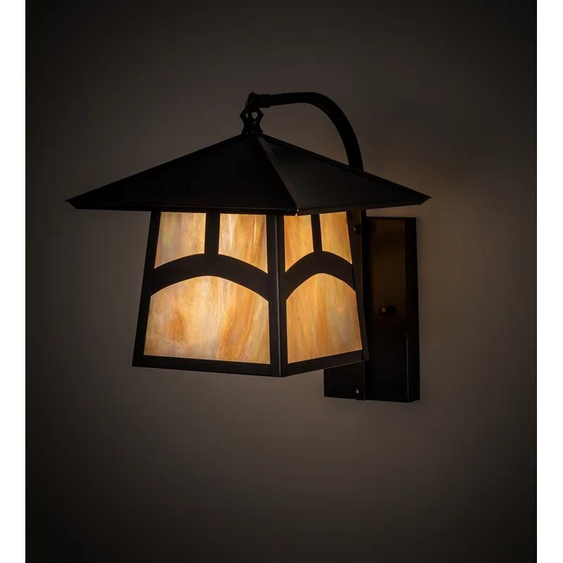 Meyda Lighting Stillwater Solid Brass Armed Sconce