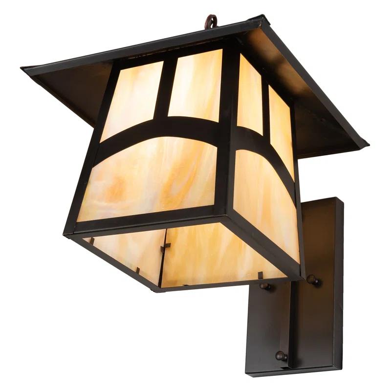 Meyda Lighting Stillwater Solid Brass Armed Sconce
