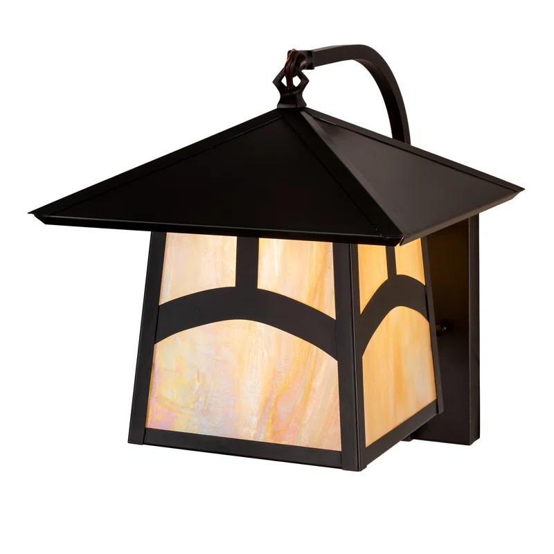 Meyda Lighting Stillwater Solid Brass Armed Sconce