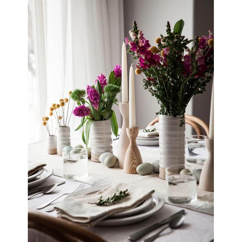 Farmhouse Pottery Trunk Stoneware Table Vase