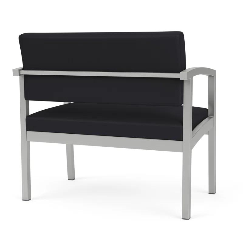 Lenox Steel Waiting Reception Bariatric Chair Metal Frame