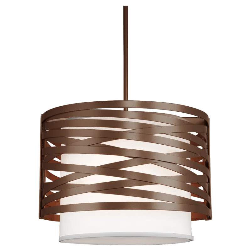 Tempest 4 - Light Unique / Statement Drum Chandelier