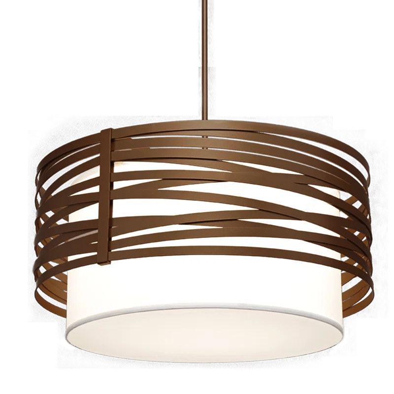 Tempest 4 - Light Unique / Statement Drum Chandelier