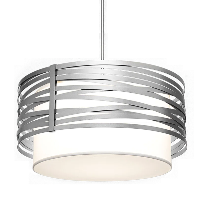 Tempest 4 - Light Unique / Statement Drum Chandelier
