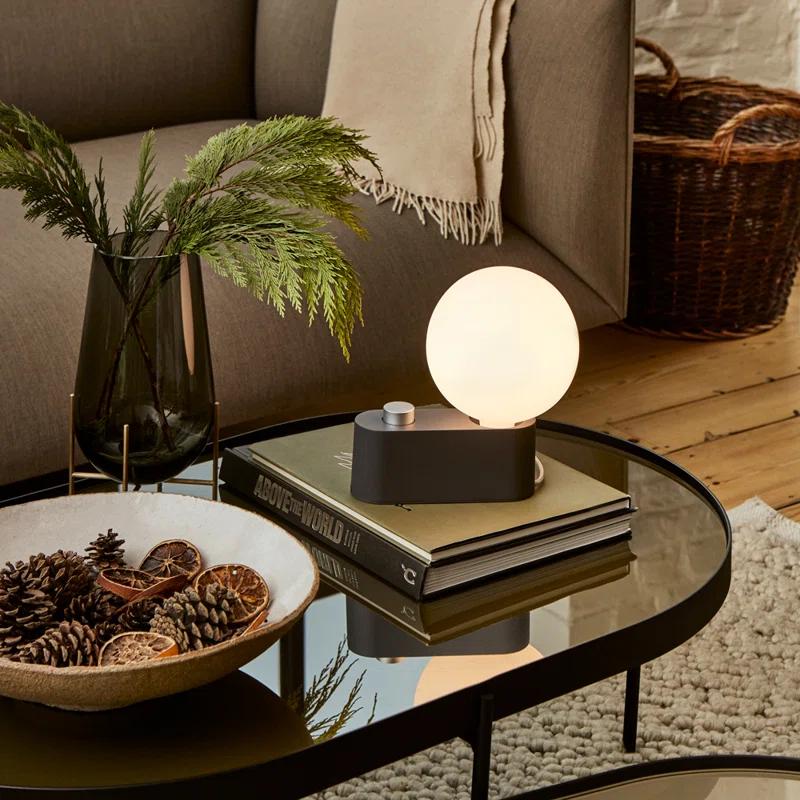 Alumina Table Lamp by Tala - Charcoal