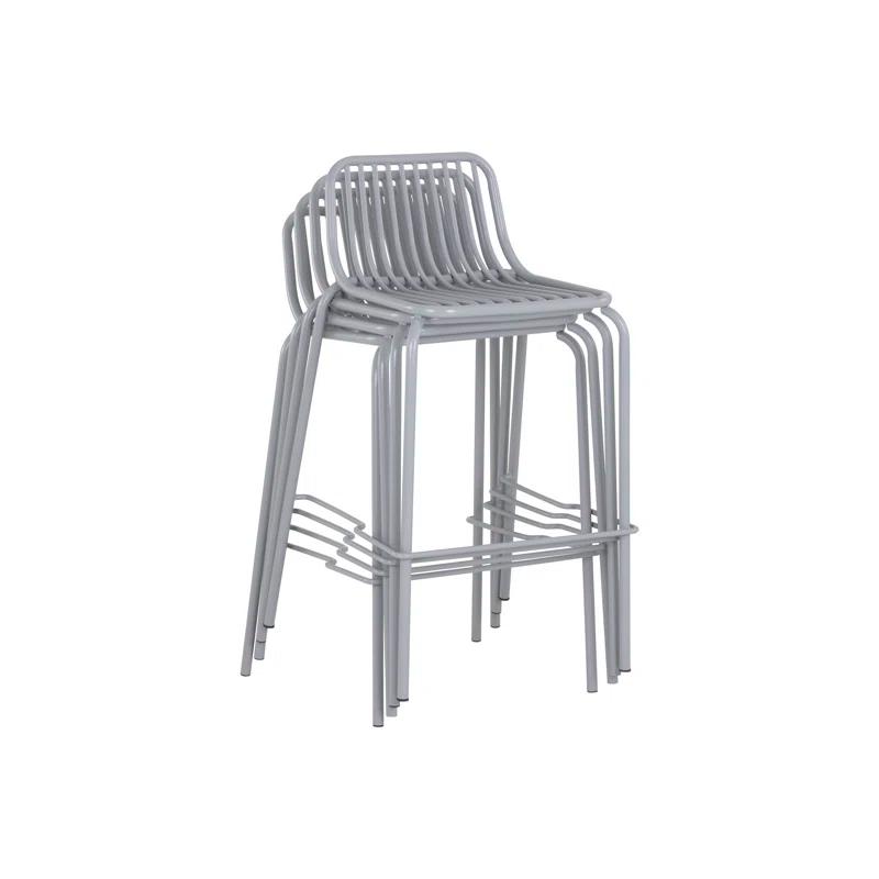 Trenton Outdoor Bar Stool (Set of 2)