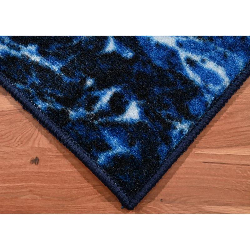 Aqua Elements Camouflage 4' x 6' Tufted Synthetic Area Rug