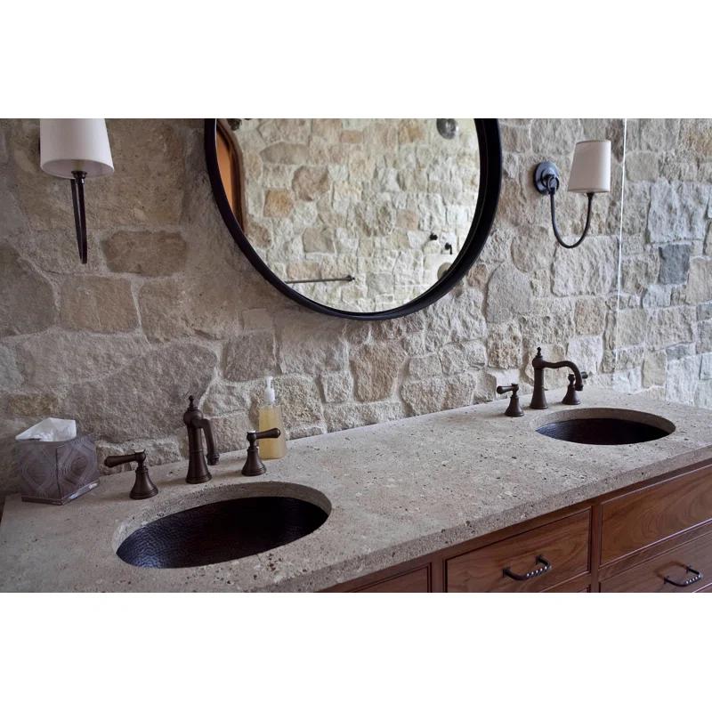 Georgian Era Widespread Lavatory Faucet with Column Spout