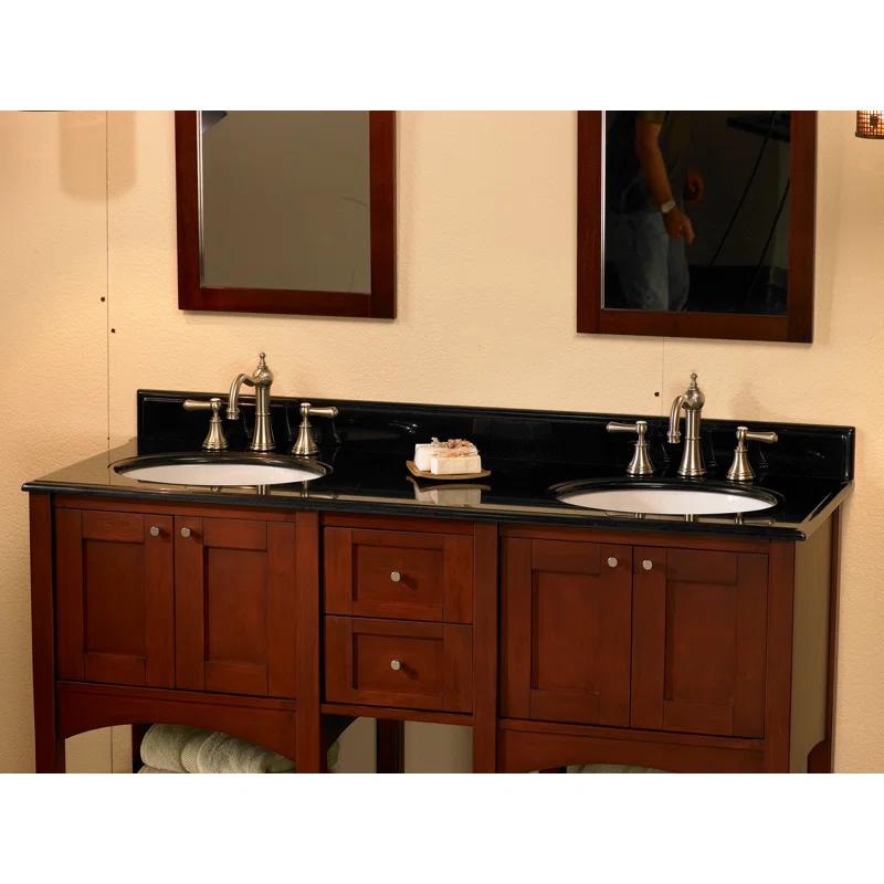 Elegant 8" Polished Nickel Widespread Faucet with Dual Handles