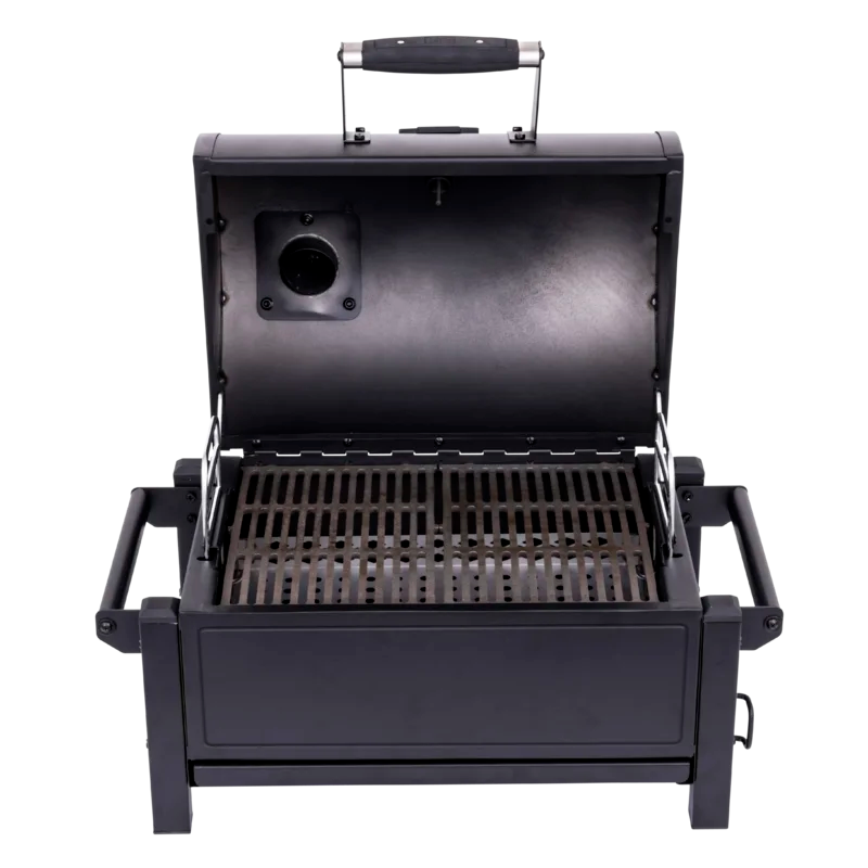 Rambler 218 sq in Heavy-Duty Black Steel Tabletop Charcoal Grill