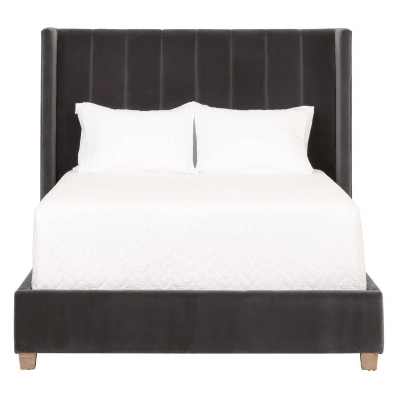 Everly Quinn Taiyab Upholstered Platform Bed