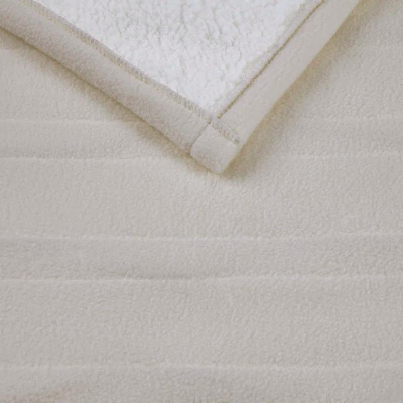 Serta Serta Fleece to Sherpa Heated Throw