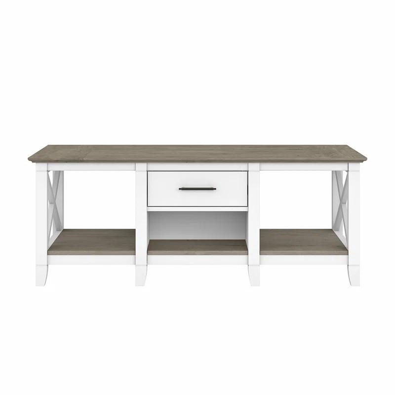 Huckins Solid Wood Top Coffee Table