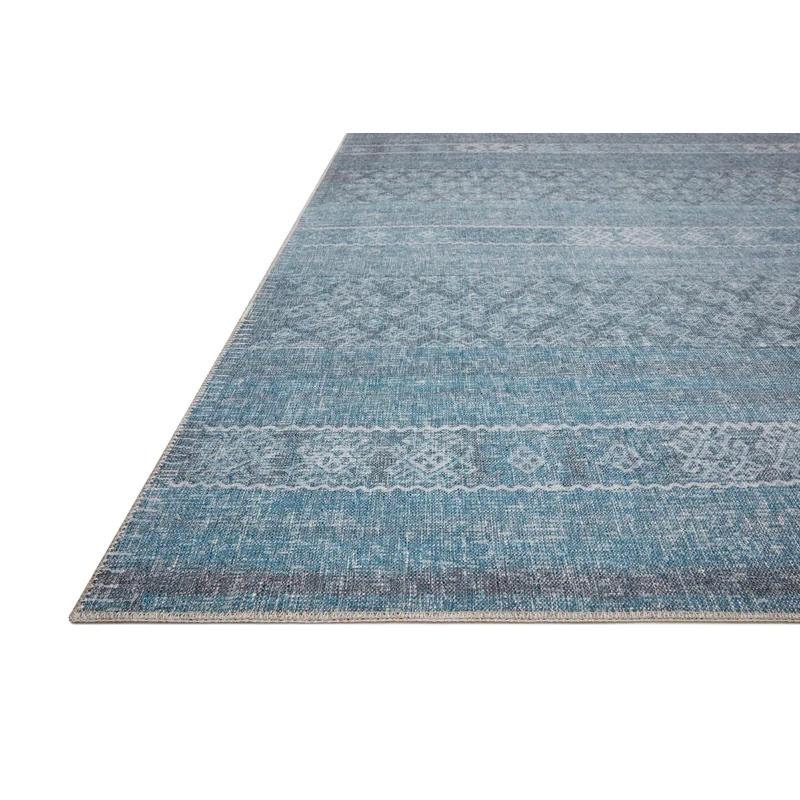 Alameda Denim Transitional Rectangular Rug 3'6" x 5'6"