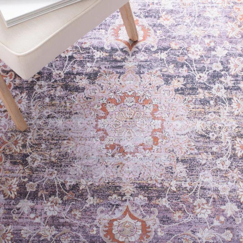 Bungalow Rose Hallel Performance Machine Washable Oriental Rug