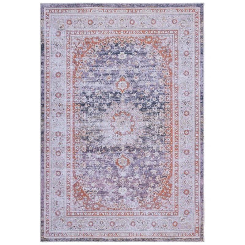 Bungalow Rose Hallel Performance Machine Washable Oriental Rug