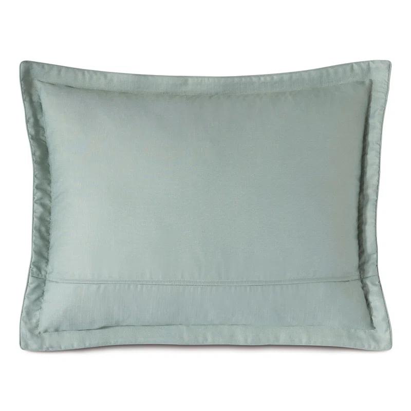 Standard Size Multicolor Cotton Embroidered Pillow Sham