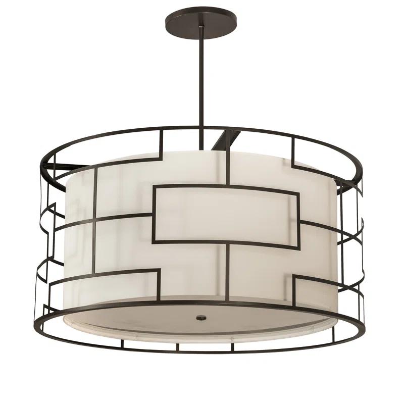 2nd Ave Lighting Cilindro 6 - Light Bronze Unique/Statement Pendant