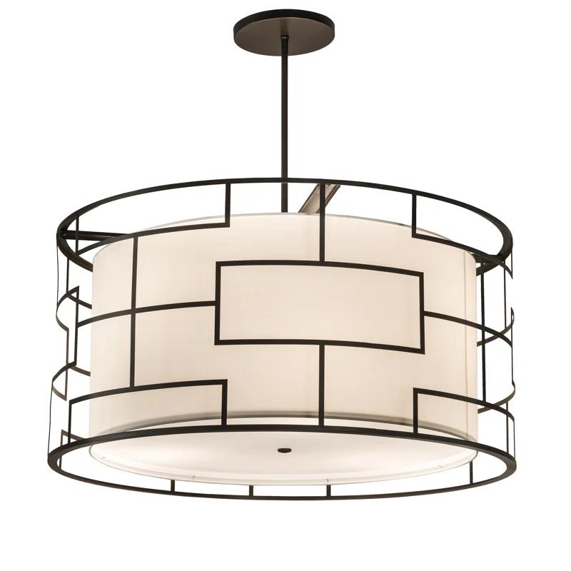 2nd Ave Lighting Cilindro 6 - Light Bronze Unique/Statement Pendant