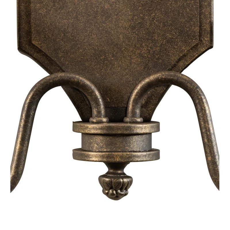 Meyda Lighting Paquita Steel Candle Wall Light