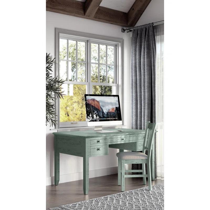 Jofran Rustic Shores Coastal Style Upholstered Desk Chair