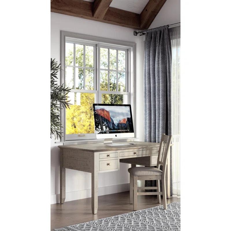 Jofran Rustic Shores Coastal Style Upholstered Desk Chair