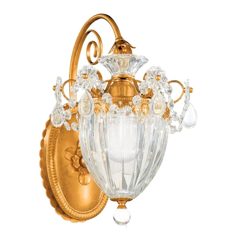 Bagatelle French Gold Heritage Crystal 1-Light Sconce