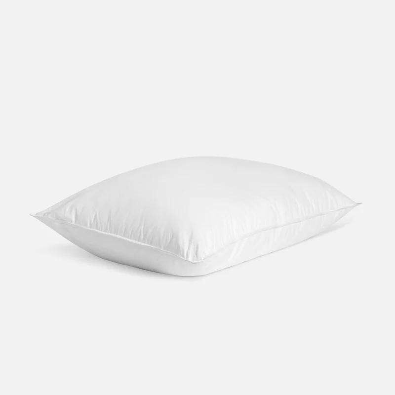Luxury Cotton-Encased Down Blend Hypoallergenic King Pillow