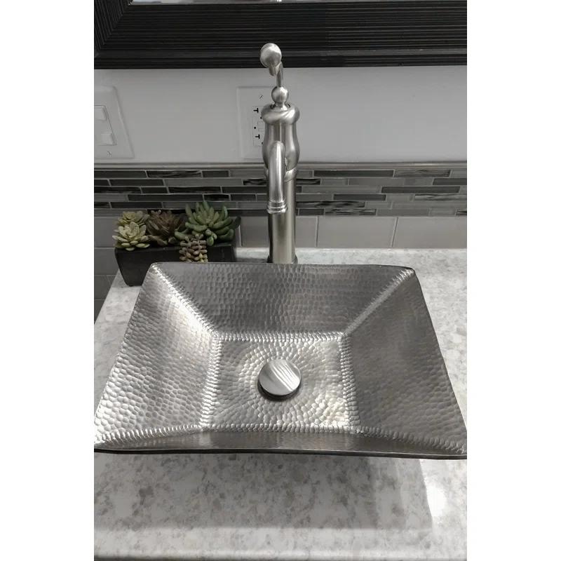 1.5" Non-Overflow Pop-up Bathroom Sink Drain - Brushed Nickel