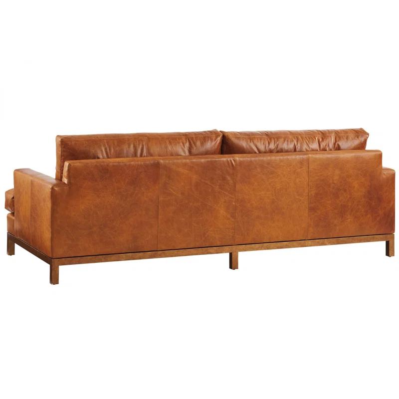 Barclay Butera Upholstery 88'' Leather Sofa